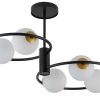 Aqua 5 lampa sufitowa 5xG9 czarna 334681
