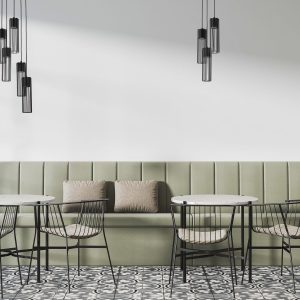 Lampa aranz Fobia czarna lampkar.pl