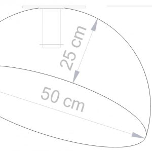SFERA 50 plafon wymiary