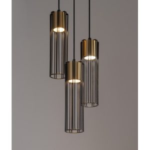 lampa wiszaca fobia 3 kolo czarnazlota 33458 sigma lighting