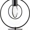 AURA KOLO LAMPKA CZARNA 50080