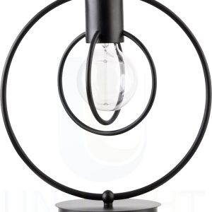 AURA KOLO LAMPKA CZARNA 50080