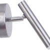 Sopel kinkiet spot 1 punktowy srebrny 33214
