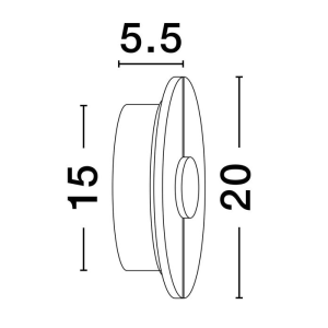 12w led sieninis sviestuvas aider 9019745 (6)