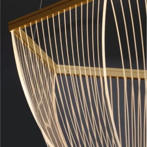 lustra nova luce valentin 9030636 led 35w 3000k 2995lm brass gold aluminium acrylic triac dimmable ip20 473137