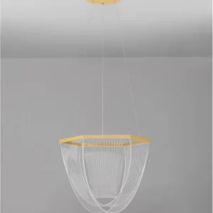 lustra nova luce valentin 9030636 led 35w 3000k 2995lm brass gold aluminium acrylic triac dimmable ip20 705280