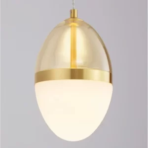 pendul nova luce egna 9009278 led 20w 3000k 2151lm gold metal cognac opal glass ip20 555823