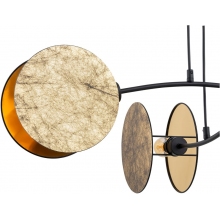 motif 82cm gold 4 light pendant with shades emibig (1)