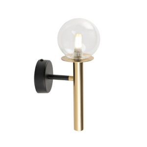 pol il Kinkiet DAISY 1 Sigma Lighting zloto transparentny 40761 14519