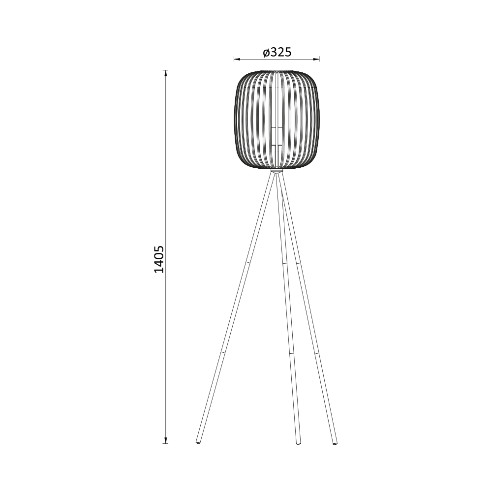 DEKORATIVNA PODNA LAMPA - Image 4
