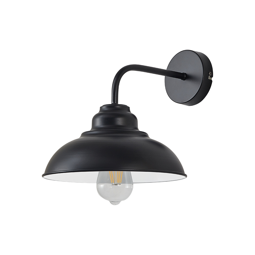 ZIDNA VINTAGE CRNA LAMPA - Image 4