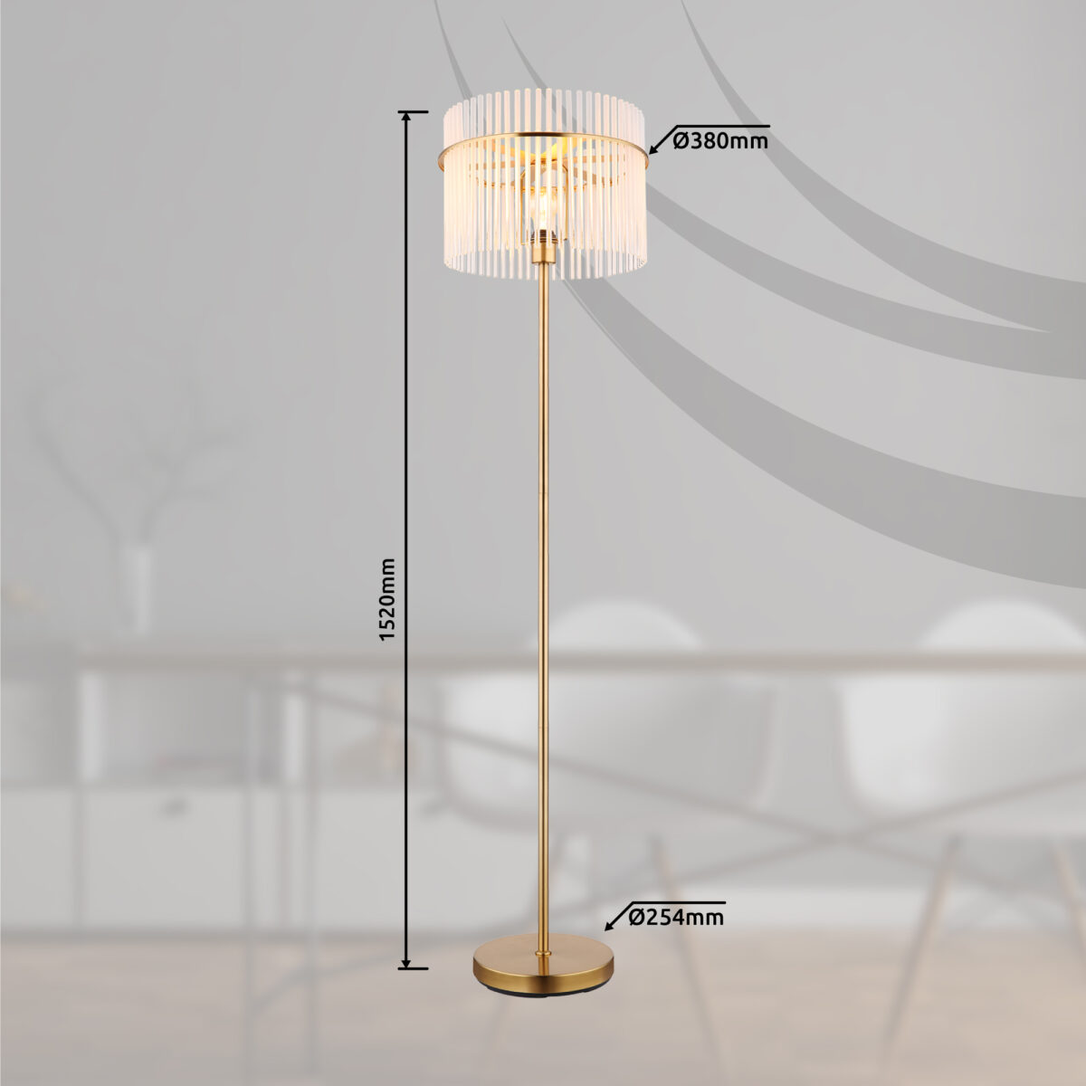 DEKORATIVNA PODNA LAMPA - Image 5