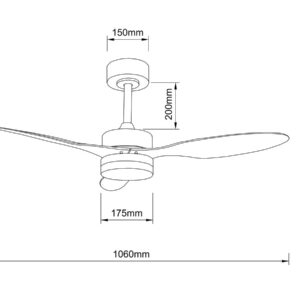 Alternative view of VENTILATOR 18W