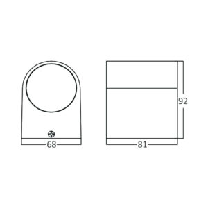 Alternative view of VANJSKA LAMPA 1XGU10