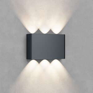 VANJSKA ZIDNA LAMPA 6X1W